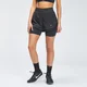 MP Vrouwen Velocity Running Shorts met dubbele laag - Zwart