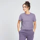 MP Essentials Crop T-shirt voor dames - Smokey Purple