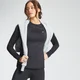 MP Women's Training Slim Fit Long Sleeve Top - Black