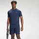 MP Herhaal Mark Grafisch Training T-shirt korte mouwen - Petrolblauw