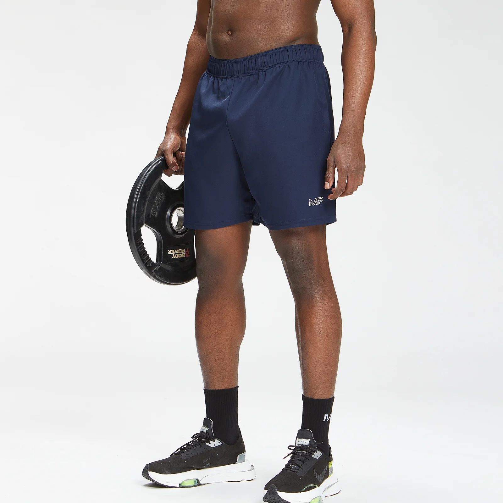 MP Herhaalde Mark Grafische Trainingsshorts - Petrol Blauw - XXS Afbeelding 1