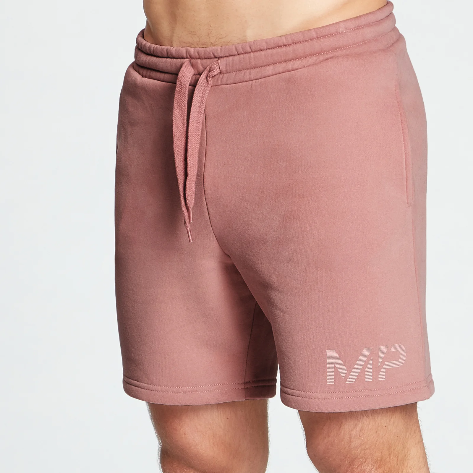 MP Men's Gradient Line Graphic Shorts - Washed Pink - XXS Afbeelding 1