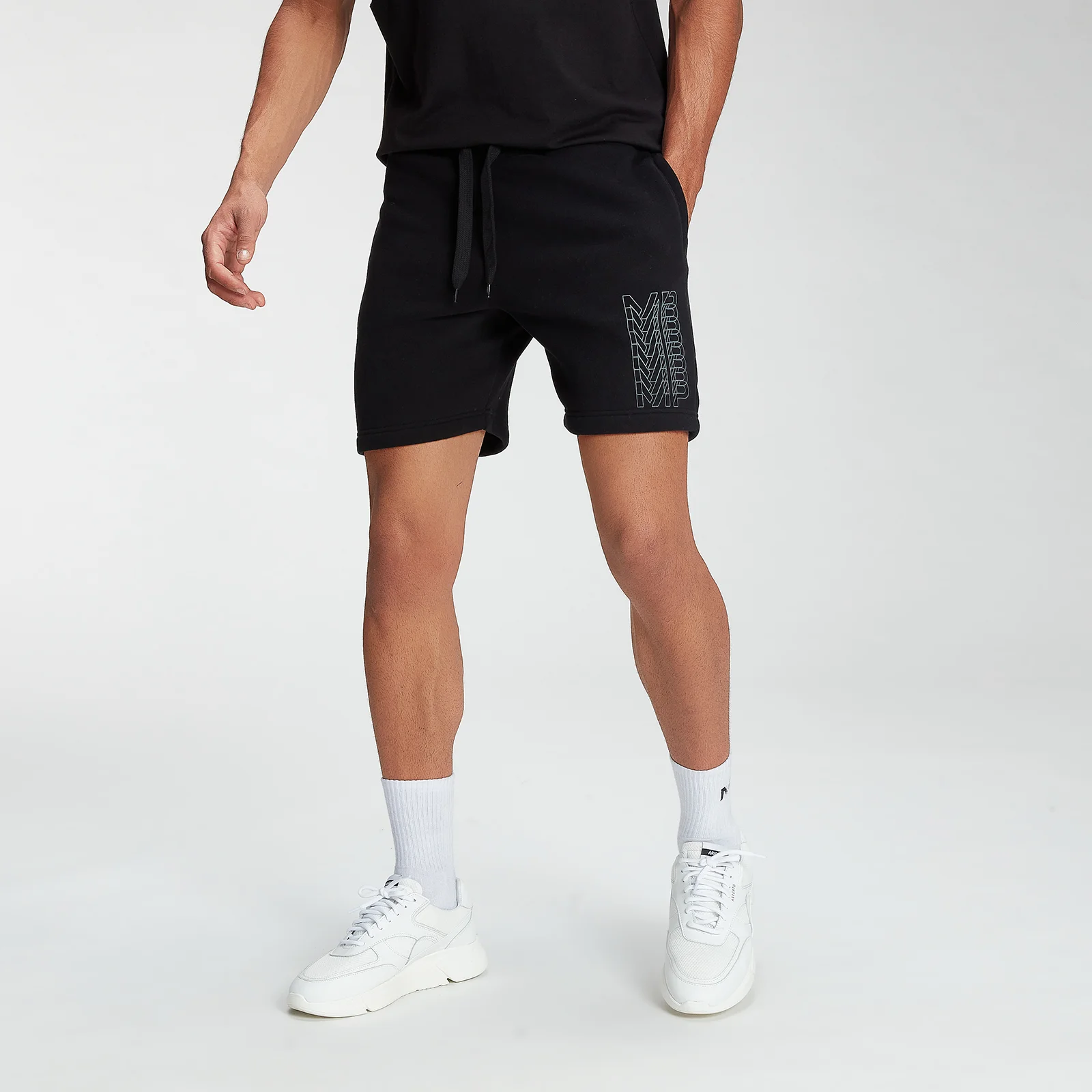 MP Repeat MP Graphic short voor heren - Zwart - XXS Afbeelding 1