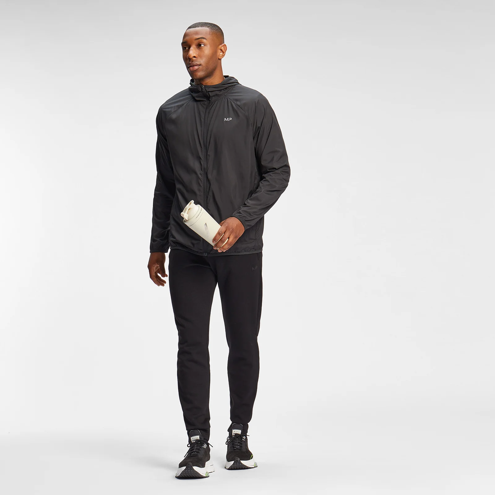 MP Men's Windbreaker - Black - XXS Afbeelding 1