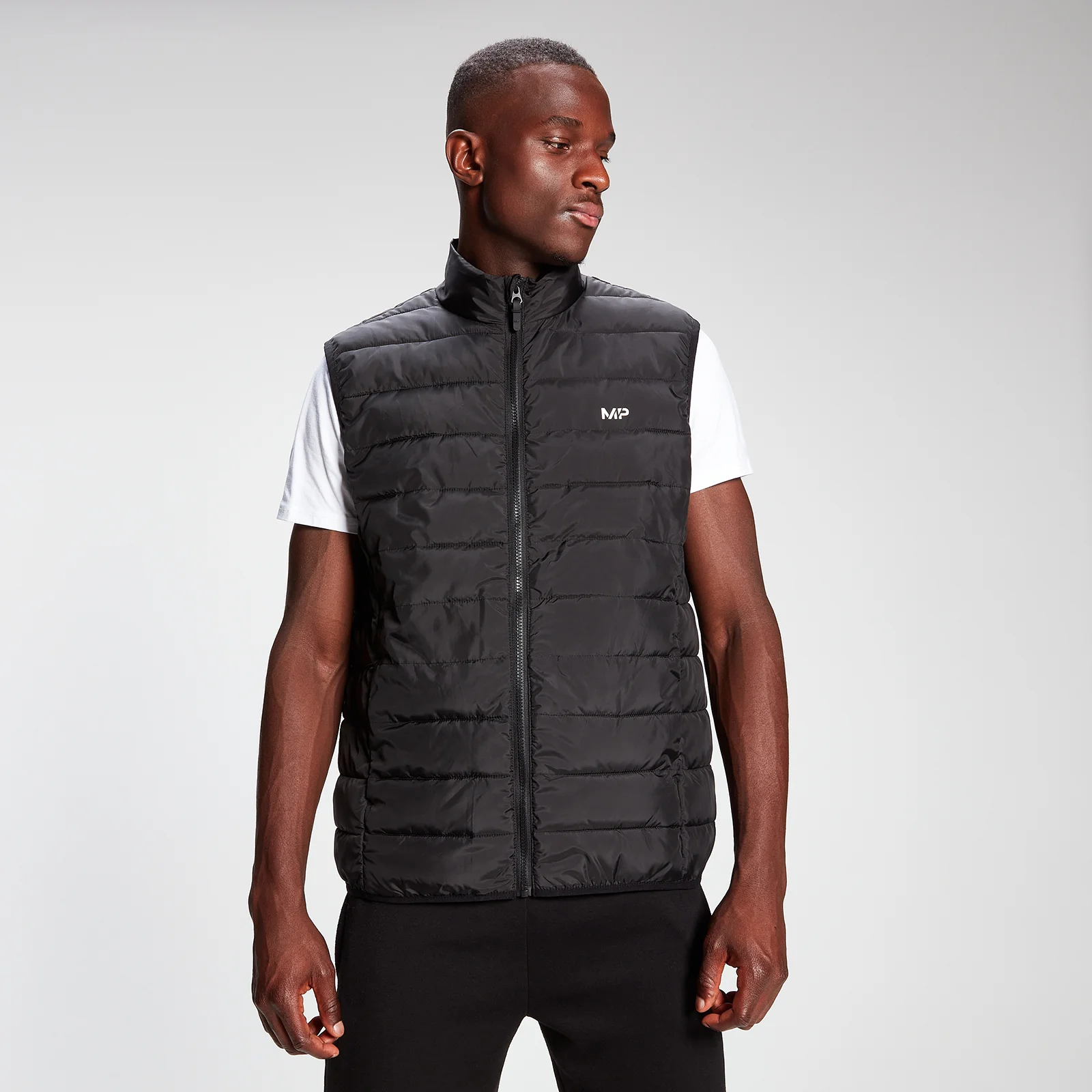 MP Men's Lightweight Gilet - Black - XXS Afbeelding 1
