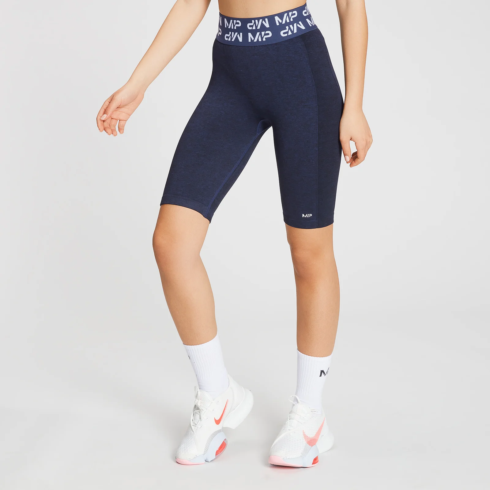 MP Vrouwen Curve Wielershort - Galaxy Blauw - XXS Afbeelding 1