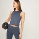 MP Linear Mark croptop voor dames - Grafietzwart