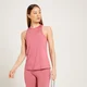 MP Linear Mark sporthemd met racerback voor dames - Bordeauxrood