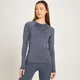 MP Linear Mark sportshirt met lange mouwen voor dames - Grafietzwart