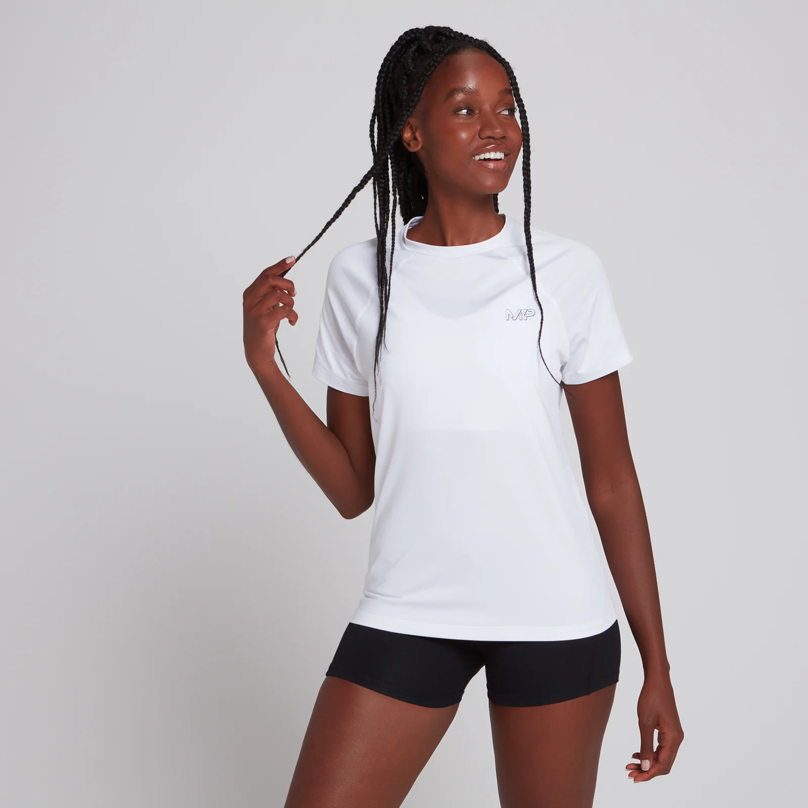 MP Infinity Mark sporthemd voor dames - Wit - XXS Afbeelding 1