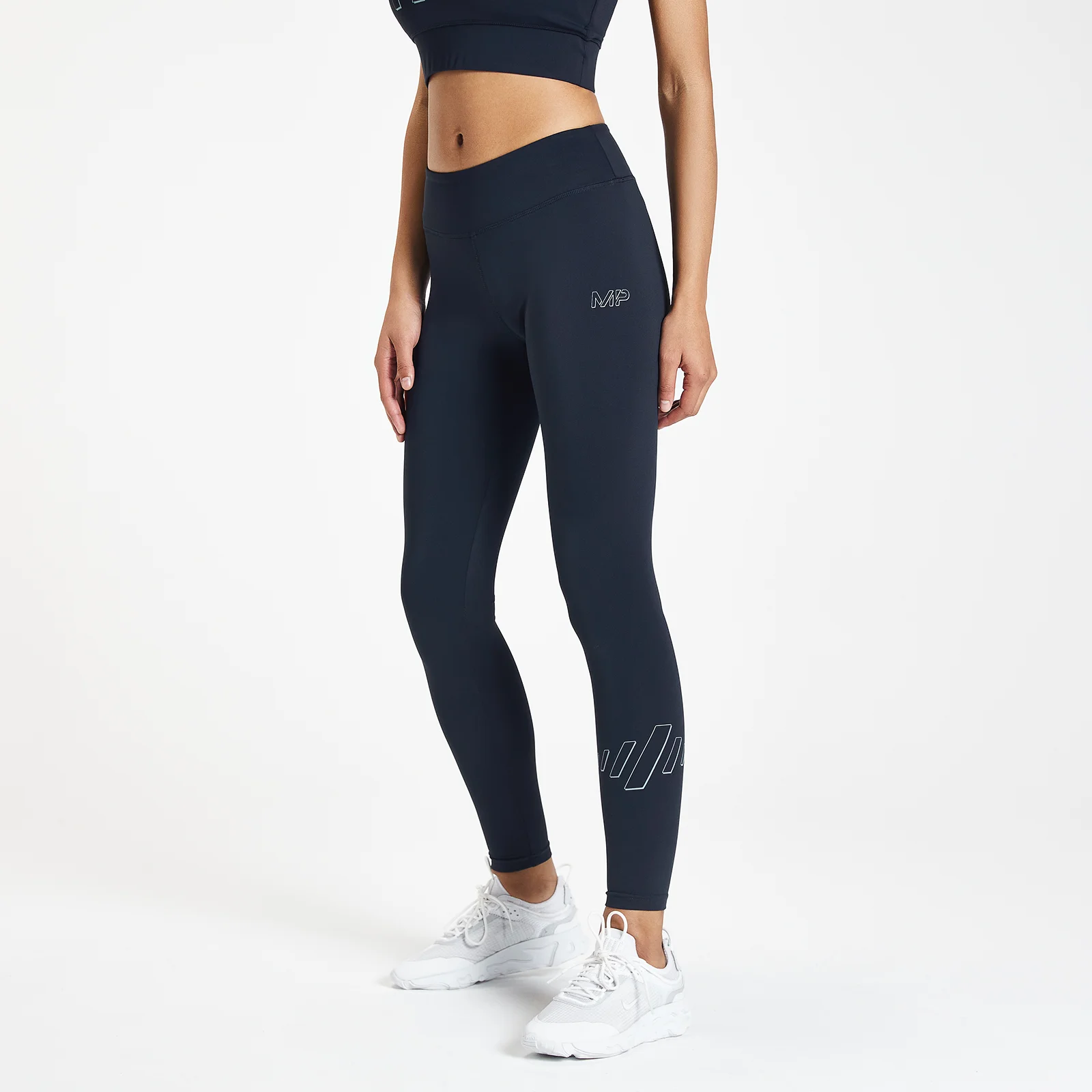 MP Infinity Mark sportlegging voor dames - Petrolblauw - XXS Afbeelding 1