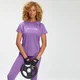 MP Graffiti Graphic Training T-shirt voor dames - Dieppaars