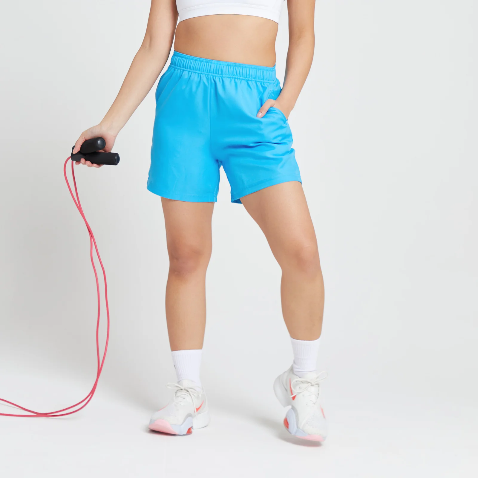 MP Graffiti Graphic Training short voor dames - Felblauw - XXS Afbeelding 1