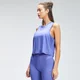 MP Repeat Mark grafisch trainingsvest voor dames - Bluebell