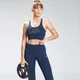 MP Repeat Mark Graphic Training Sportbeha voor dames - Petrolblauw