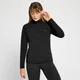 MP Repeat MP sporttrui met kwartrits voor dames - Zwart