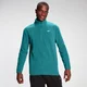 MP Rest Day fleecetrui met kwartrits voor heren - Teal