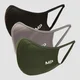 MP Curve Mask (3 Pack) - Black/Leaf Green/Carbon