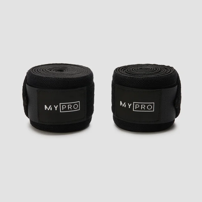 MYPRO kniebandages - Zwart