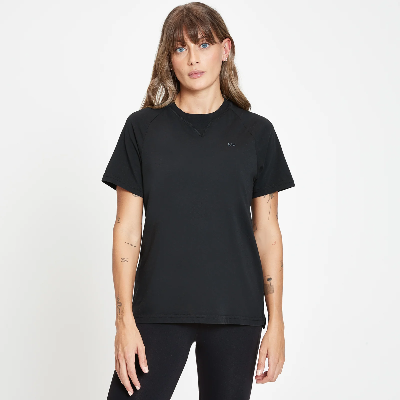 MP Rest Day Longline T-shirt voor dames - Zwart - XXS Afbeelding 1