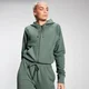 MP Rest Day hoodie met volledige rits voor dames - Cactusgroen