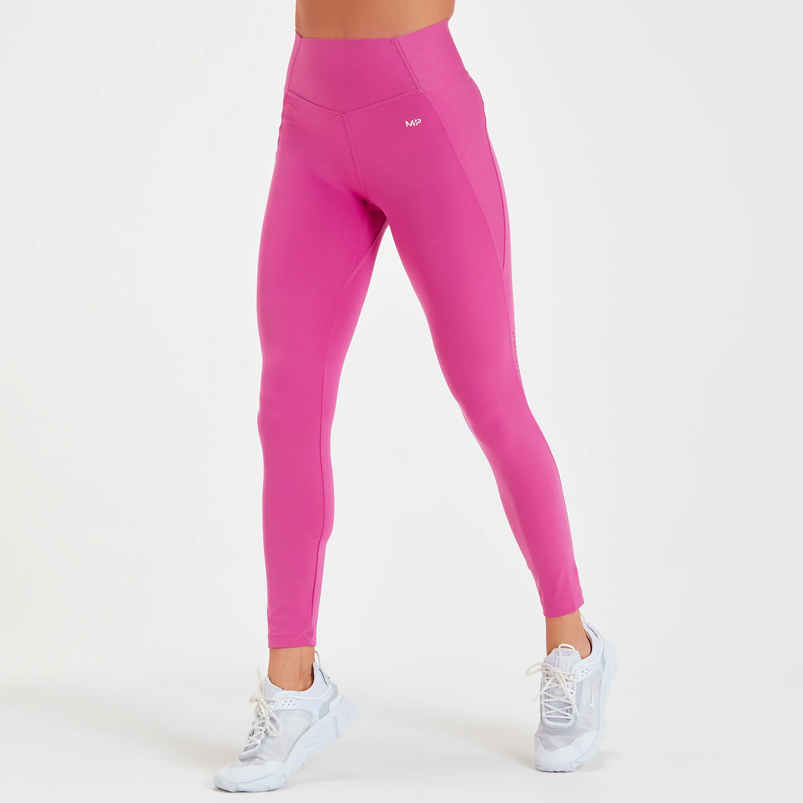MP Vrouwen Sculpt Laser Cut Leggings - Orchid - XXS Afbeelding 1