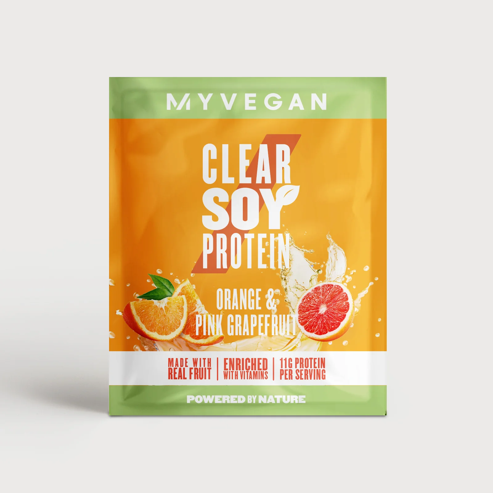 Clear Soy Protein - 17g - Sinaasappel en Roze Grapefruit Afbeelding 1