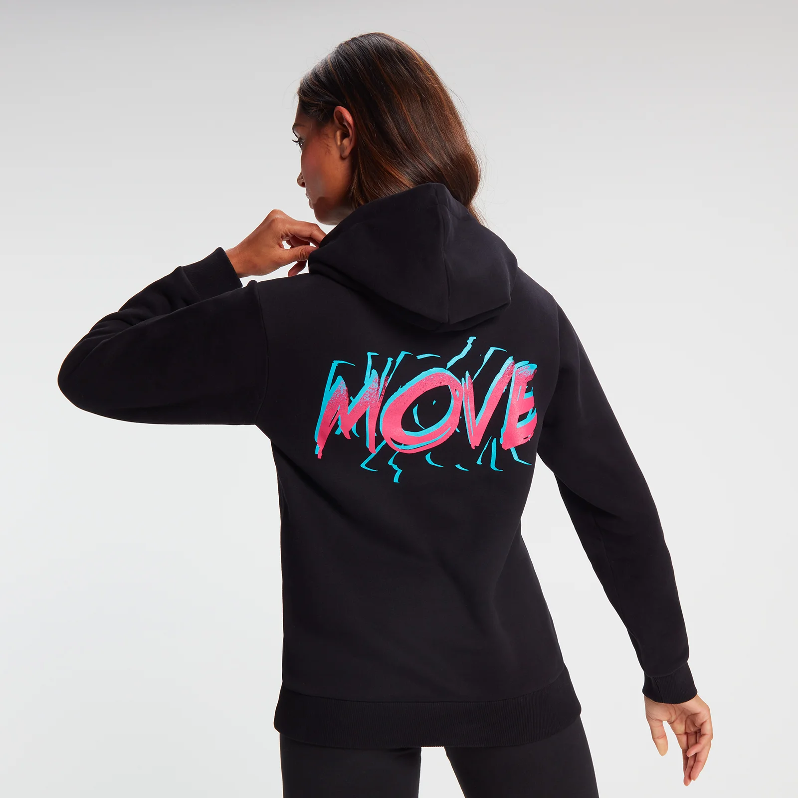 MP Retro Move hoodie voor dames - Zwart - XXS Afbeelding 1