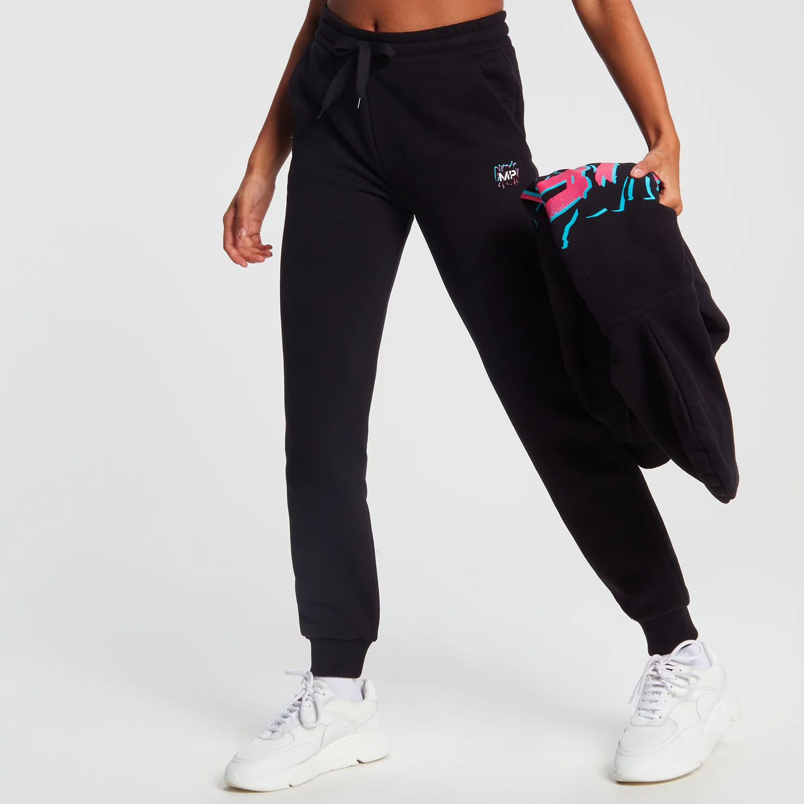 MP Retro Lift joggingbroek voor dames - Zwart - XXS Afbeelding 1
