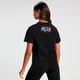 MP Retro Move croptop met korte mouwen voor dames - Zwart