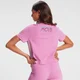 MP Retro Move croptop met korte mouwen voor dames - Roze