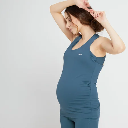 MP Power Maternity hemd voor dames - Stofblauw