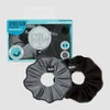 MP X Invisibobble® Reflecterende Power haarwokkel - Zwart/IJsblauw - 2-DELIG