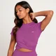 MP Power croptop met korte mouwen voor dames - Paars