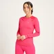 MP nauwsluitend sportshirt met lange mouwen voor dames - Magenta