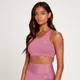 MP Sculpt lasergesneden sportbeha voor dames - Mauve
