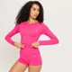 MP Shape naadloos shirt met lange mouwen voor dames - Magenta