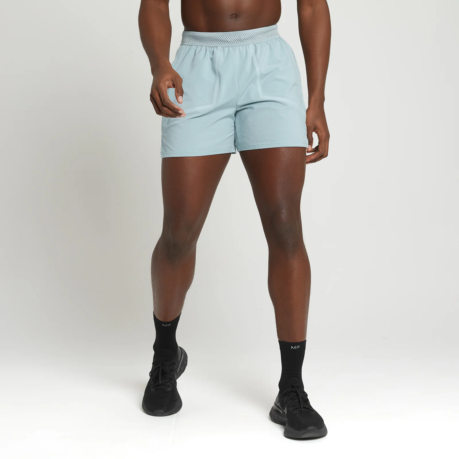 MP Velocity Ultra 5 inch short voor heren - IJsblauw - XXS Afbeelding 1