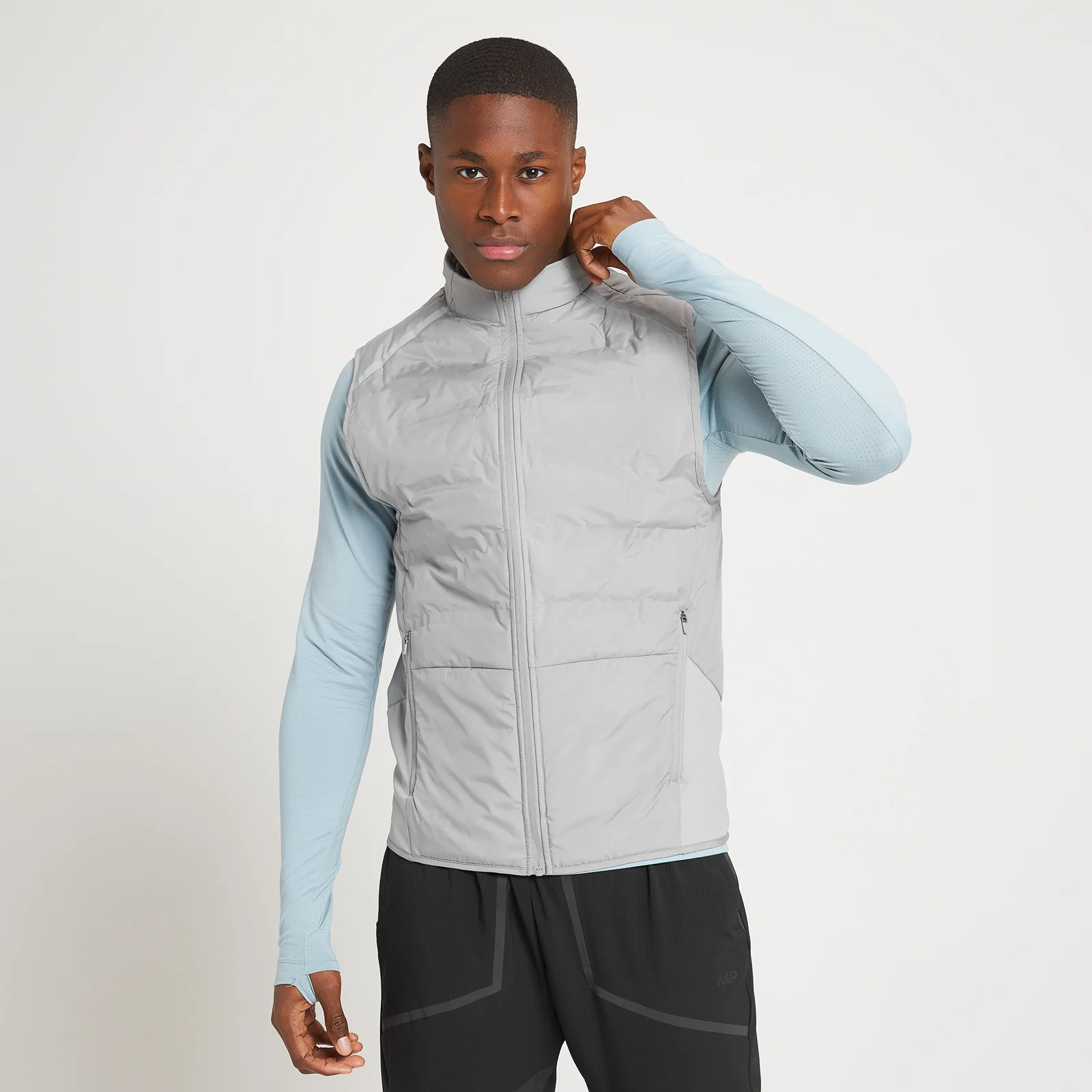 MP Velocity Ultra bodywarmer voor heren - Stormgrijs - XXS Afbeelding 1