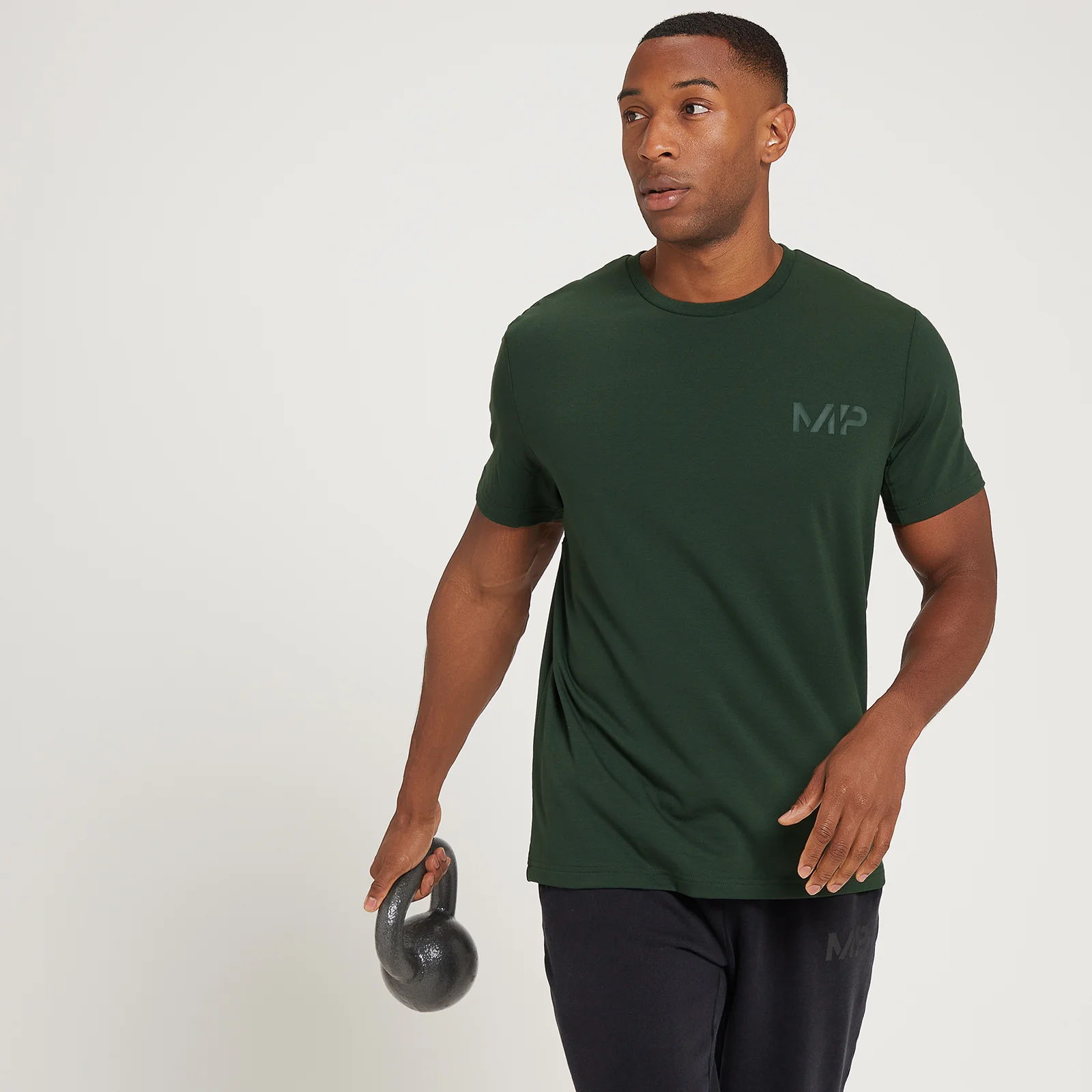 MP Adapt Drirelease T-shirt met korte mouwen voor heren - Donkergroen - XXS Afbeelding 1