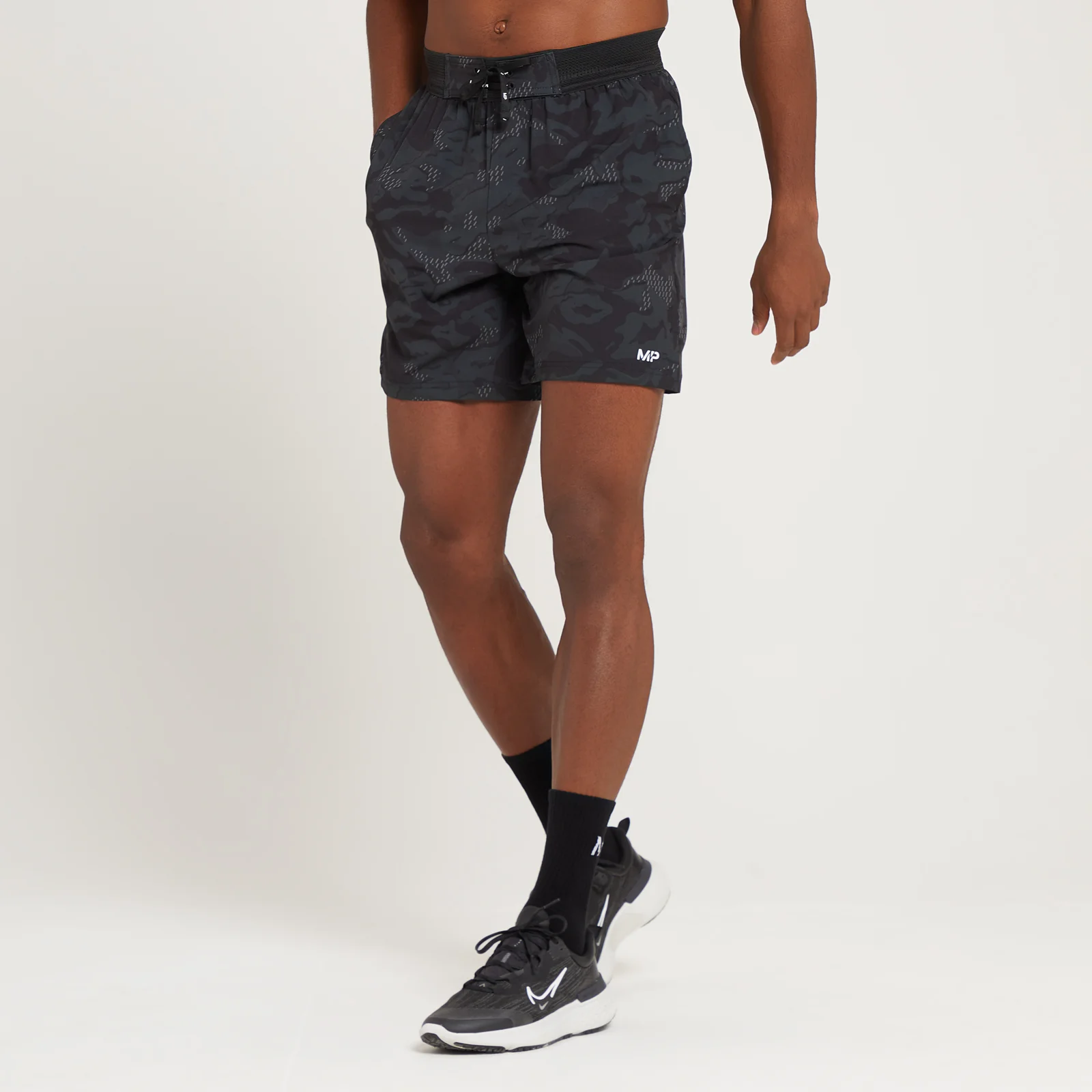 MP Adapt 360 short voor heren - Zwart camodessin - XXS Afbeelding 1