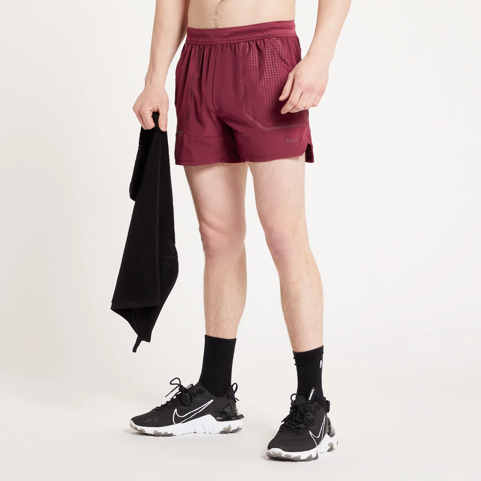 MP Tempo Ultra Heren Korte Broek - Merlot - XXS Afbeelding 1