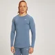 MP Form shirt met lange mouwen voor heren - Staalblauw