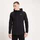 MP Form hoodie met rits voor heren - Zwart
