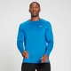 MP sportshirt met lange mouwen voor heren - Echt blauw