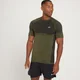 MP Essentials naadloos T-shirt met korte mouwen voor heren - Donker olijfgroen gemêleerd