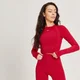 MP Tempo naadloze croptop met lange mouwen voor dames - Danger