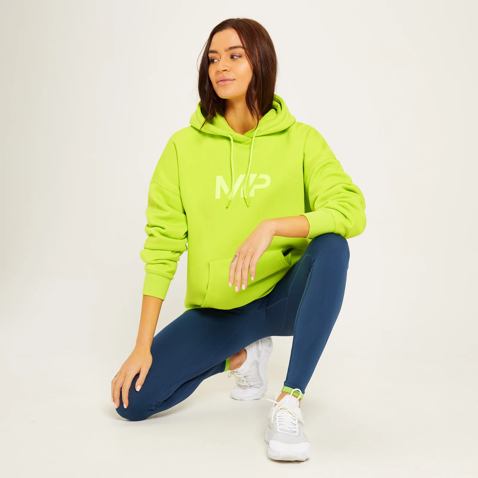 MP Adapt hoodie voor dames - Knalgroen - XXS Afbeelding 1