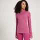 MP Power Ultra shirt met kwartrits en standaard pasvorm - Sangria