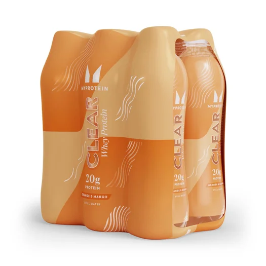 Clear Protein Water - RTD (verpakking met zes stuks) - 6 Pack - Sinaasappel & Mango